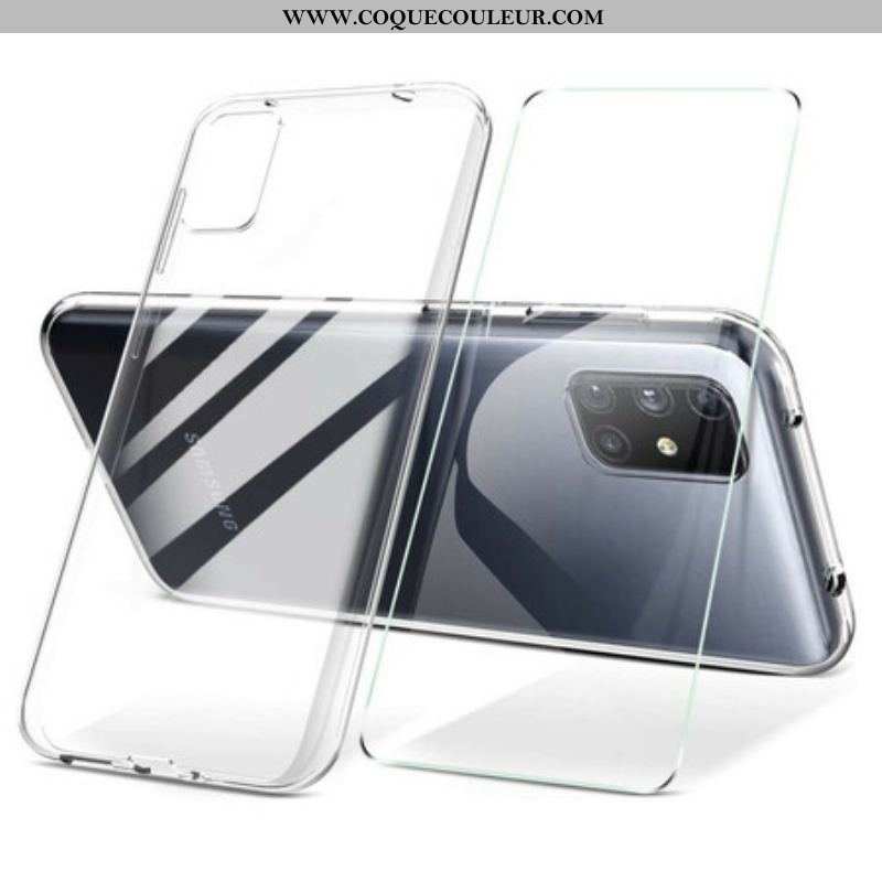 Coque Samsung Galaxy M51 Coque et Verre trempée Écran