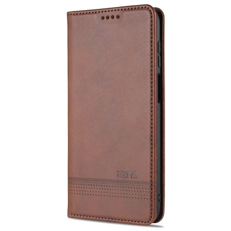 Flip Cover Samsung Galaxy M51 Style Cuir AZNS