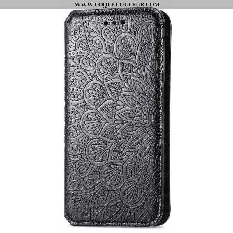 Flip Cover Samsung Galaxy M52 5G Simili Cuir Antiquaire