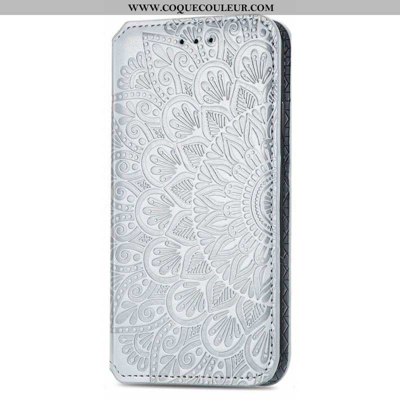 Flip Cover Samsung Galaxy M52 5G Simili Cuir Antiquaire