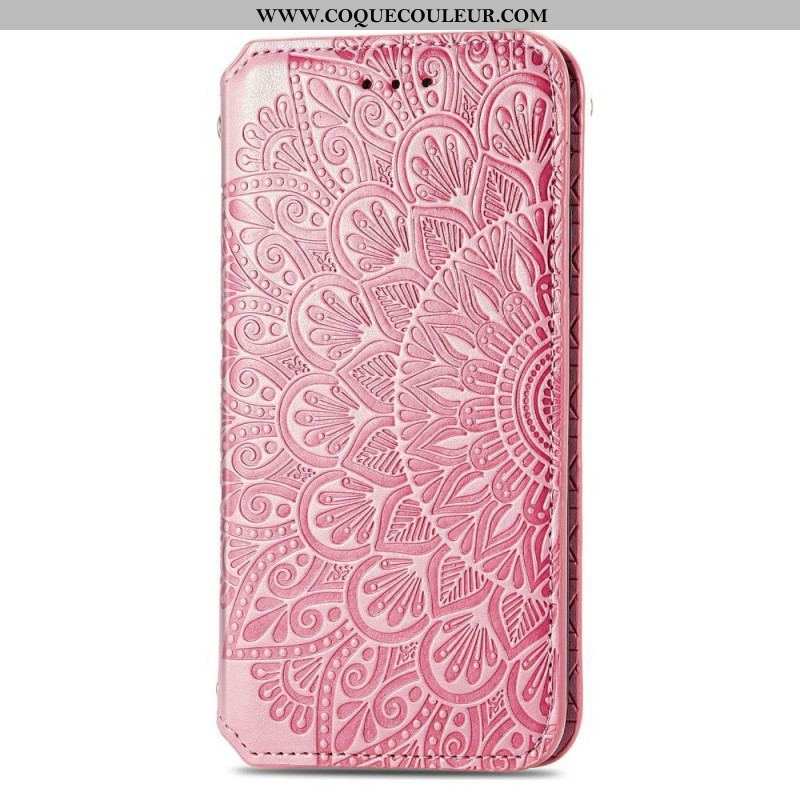 Flip Cover Samsung Galaxy M52 5G Simili Cuir Antiquaire