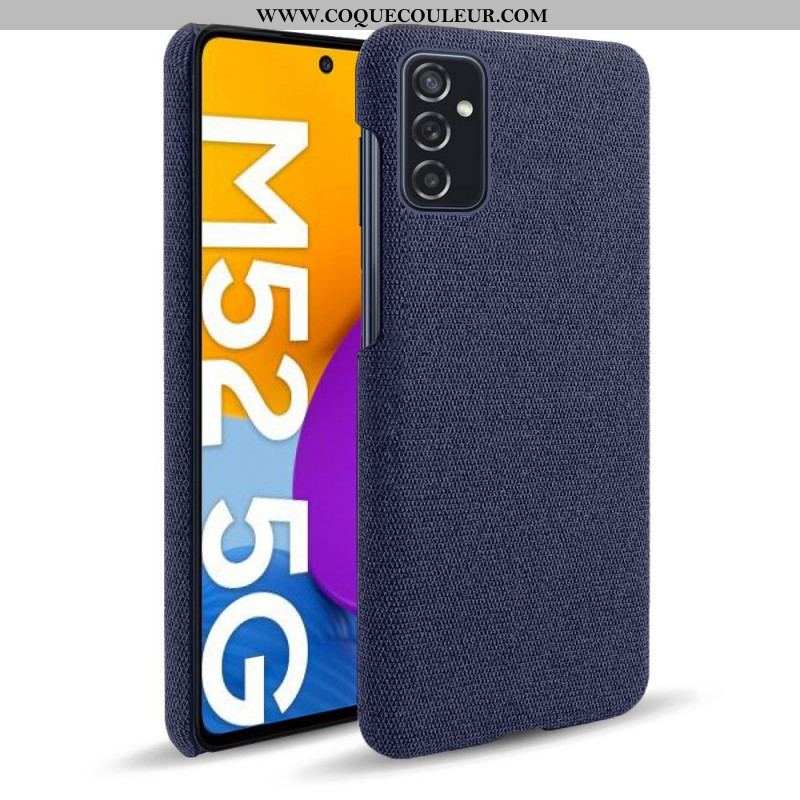 Coque Samsung Galaxy M52 5G KSQ Tissu