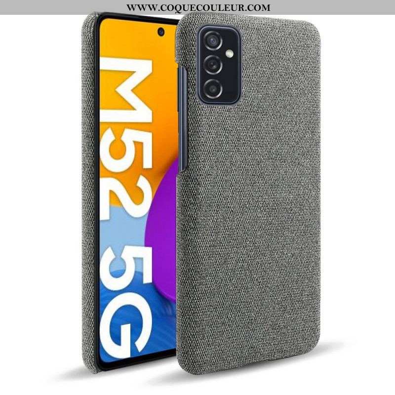 Coque Samsung Galaxy M52 5G KSQ Tissu