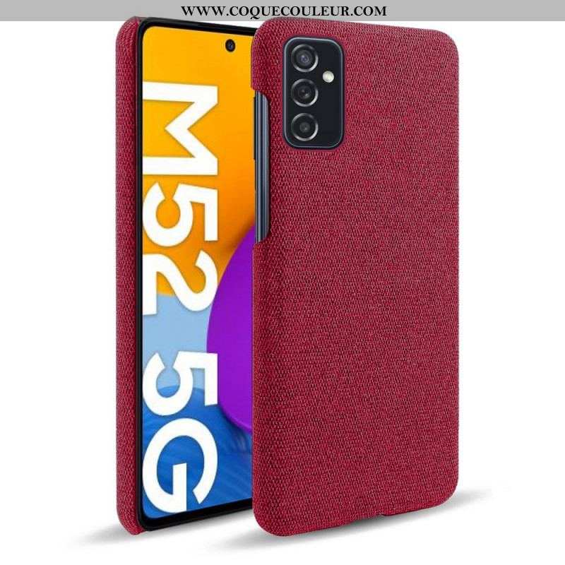 Coque Samsung Galaxy M52 5G KSQ Tissu