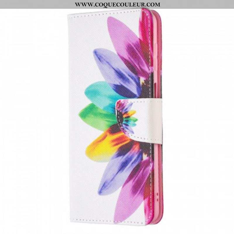 Housse Samsung Galaxy M52 5G Fleur
