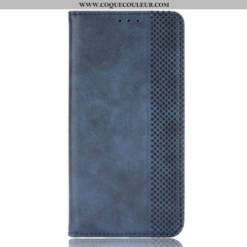 Flip Cover Samsung Galaxy M52 5G Simili Cuir Doux