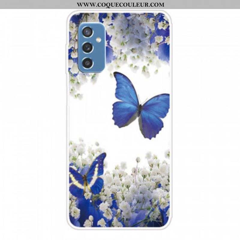 Coque Samsung Galaxy M52 5G Papillon Mystique