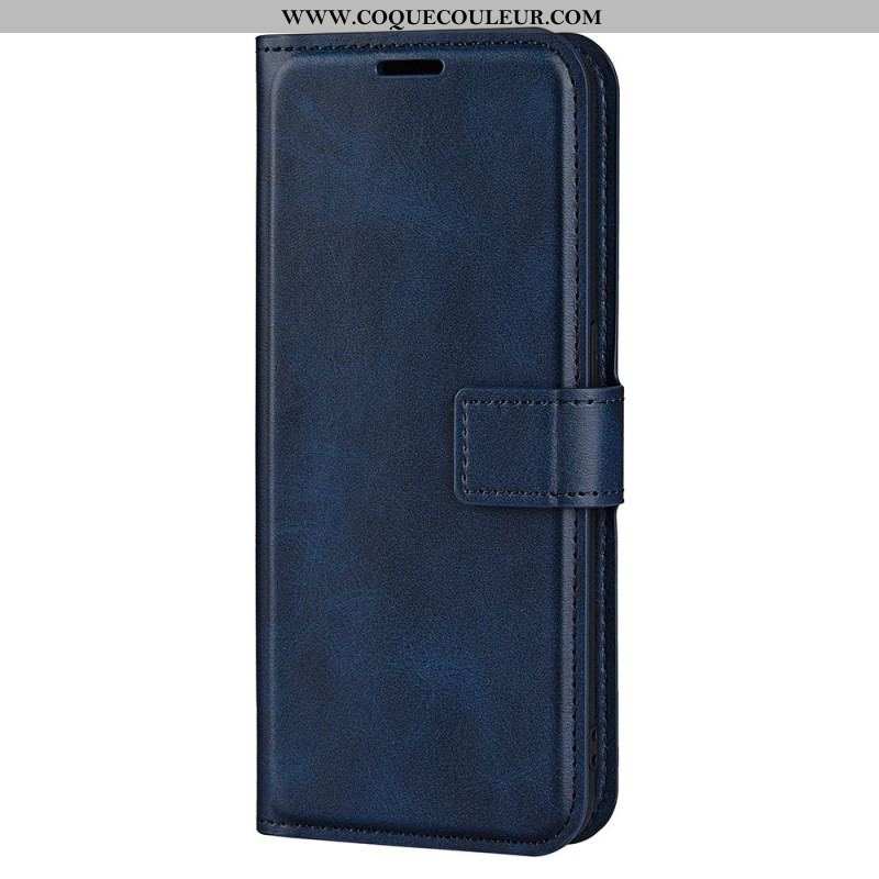 Flip Cover Samsung Galaxy M52 5G Cuir Élégant