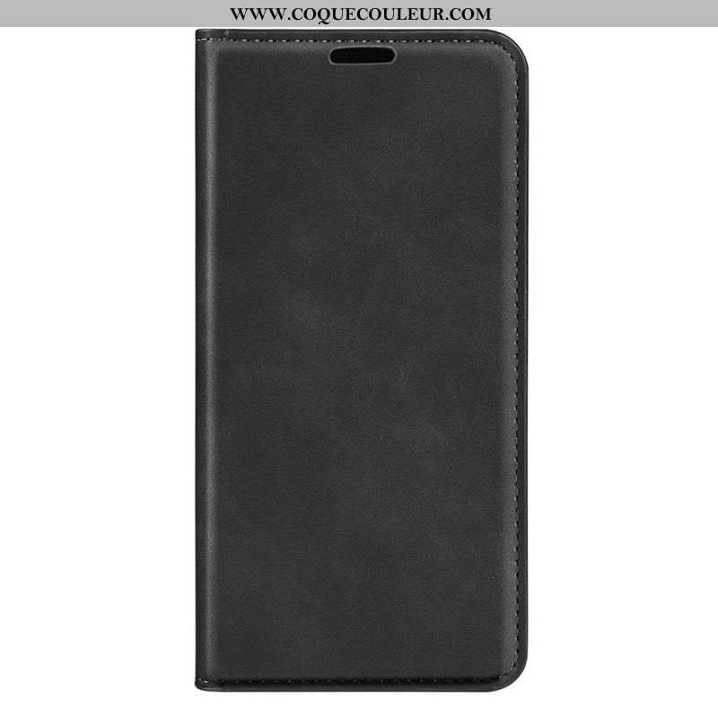 Flip Cover Samsung Galaxy M52 5G Cuir Biscoté