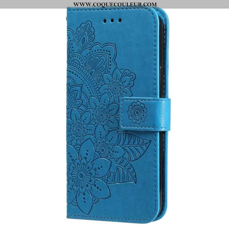 Housse Samsung Galaxy M52 5G Mandala Fleurs