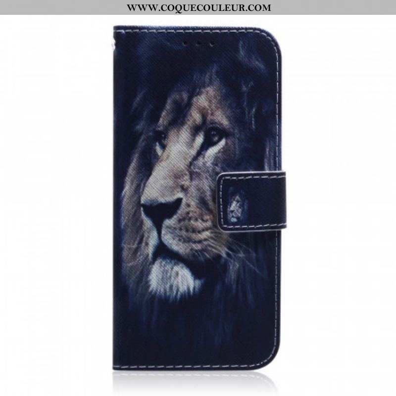 Housse Samsung Galaxy M52 5G Lion de Minuit