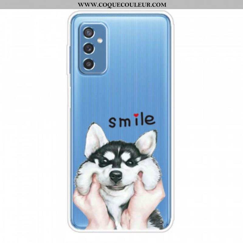 Coque Samsung Galaxy M52 5G Loup Câlin