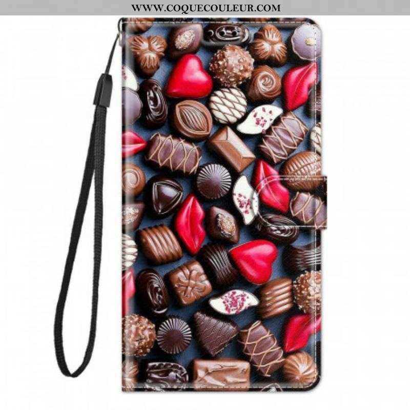 Housse Samsung Galaxy M53 5G Chocolats