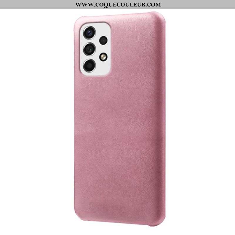 Coque Samsung Galaxy M53 5G Effet Cuir KSQ