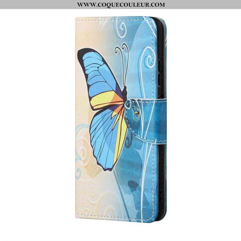 Housse Samsung Galaxy M53 5G Papillons Colorés