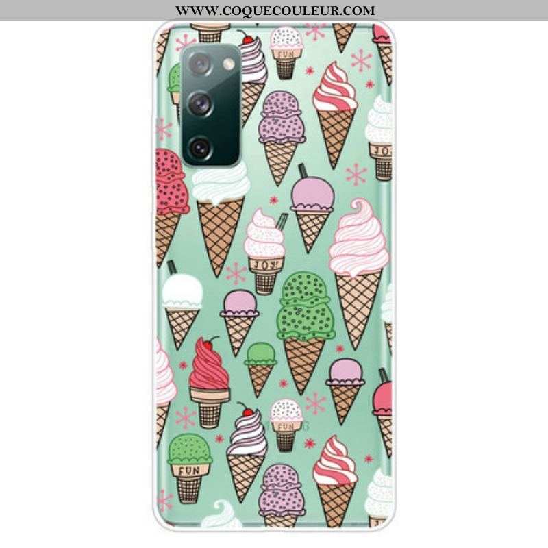 Coque Samsung Galaxy S20 FE Glaces à la Crème