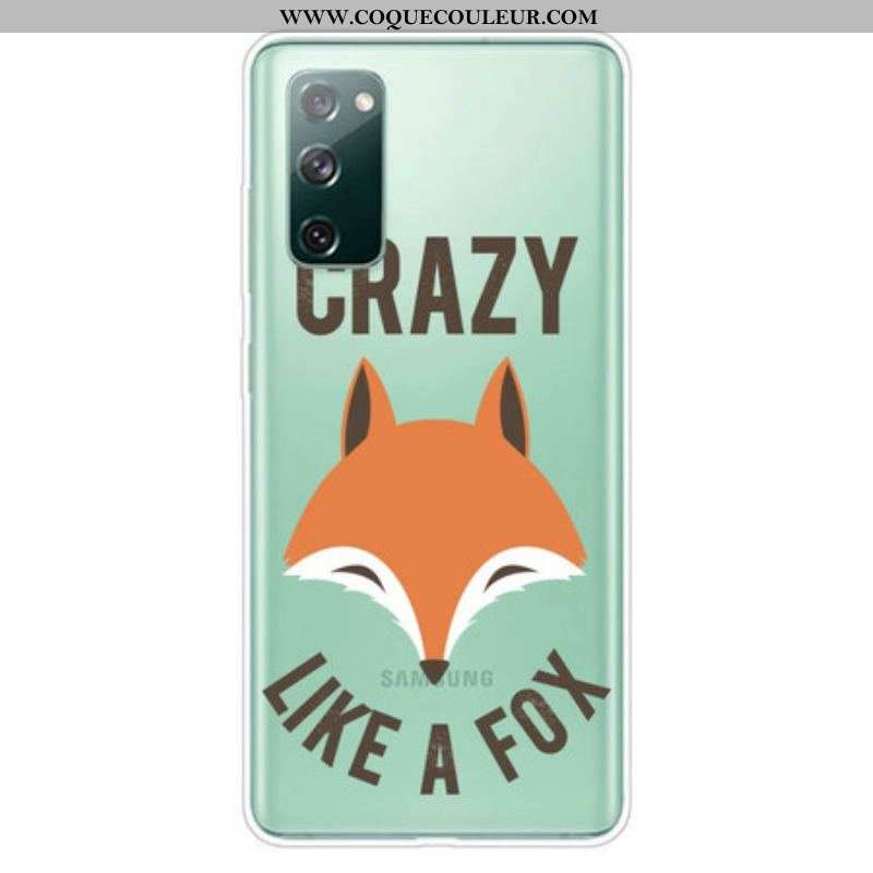 Coque Samsung Galaxy S20 FE Renard / Crazy Like a Fox