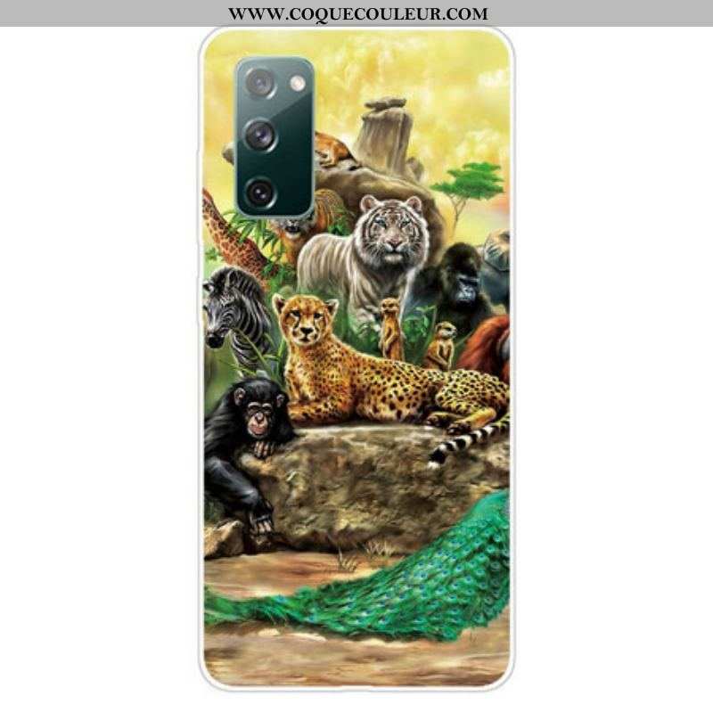 Coque Samsung Galaxy S20 FE Animaux Safari