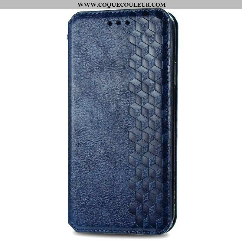 Flip Cover Samsung Galaxy S20 FE Simili Cuir Texture Diamant