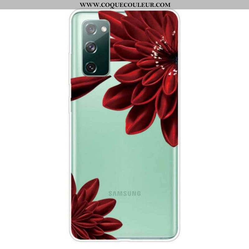 Coque Samsung Galaxy S20 FE Fleurs Sauvages