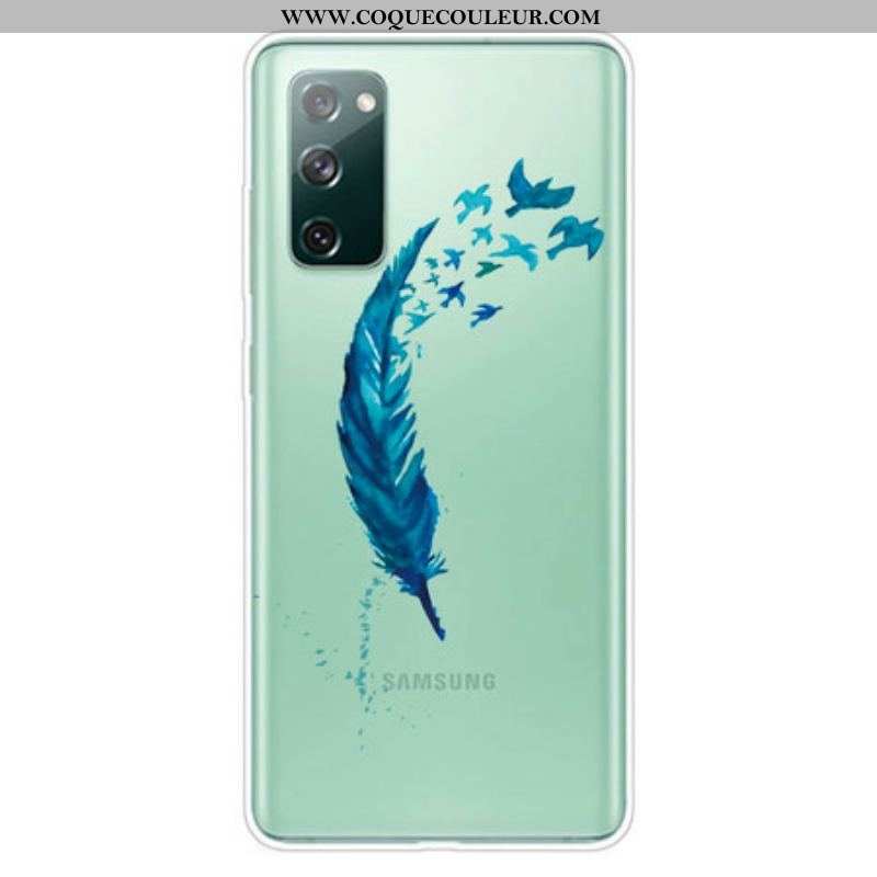 Coque Samsung Galaxy S20 FE Belle Plume