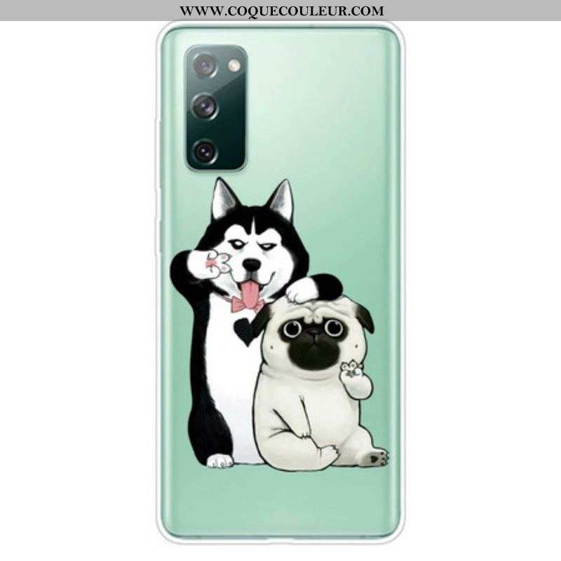 Coque Samsung Galaxy S20 FE Drôles de Chiens