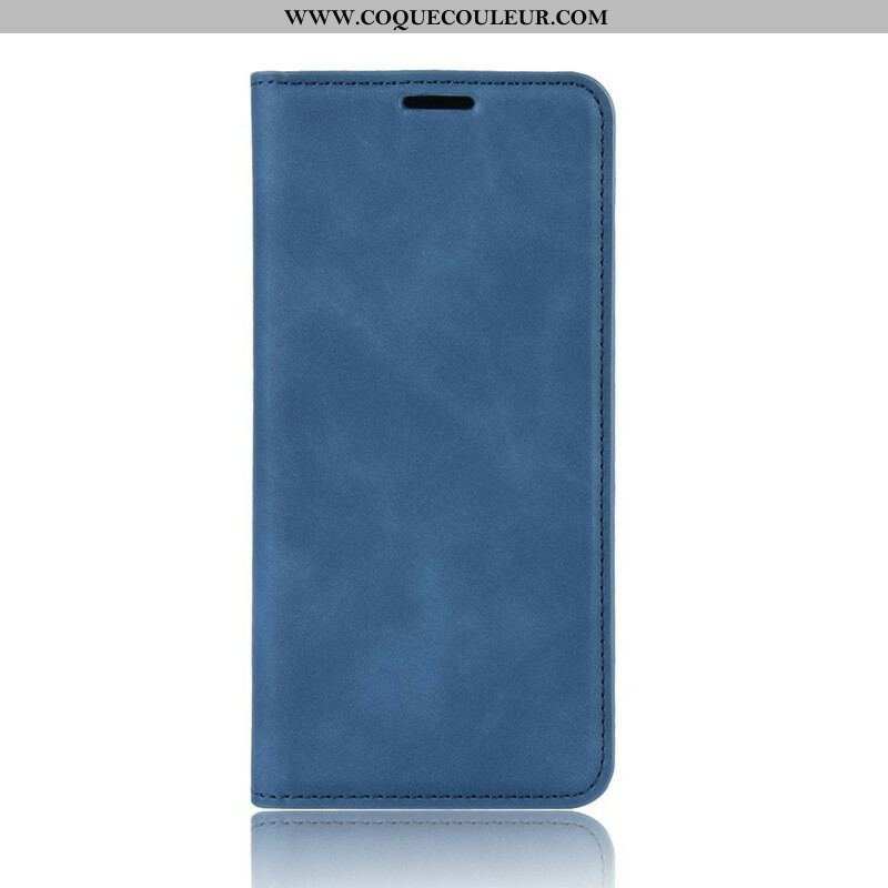 Flip Cover Samsung Galaxy S20 FE Effet Cuir Douceur