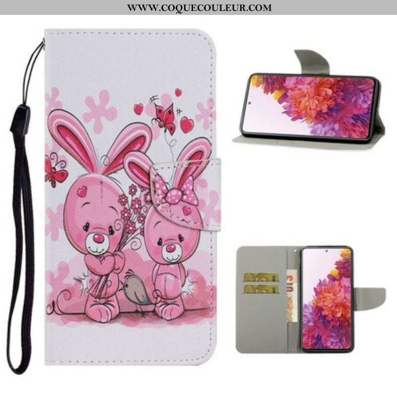 Housse Samsung Galaxy S20 FE Lapins