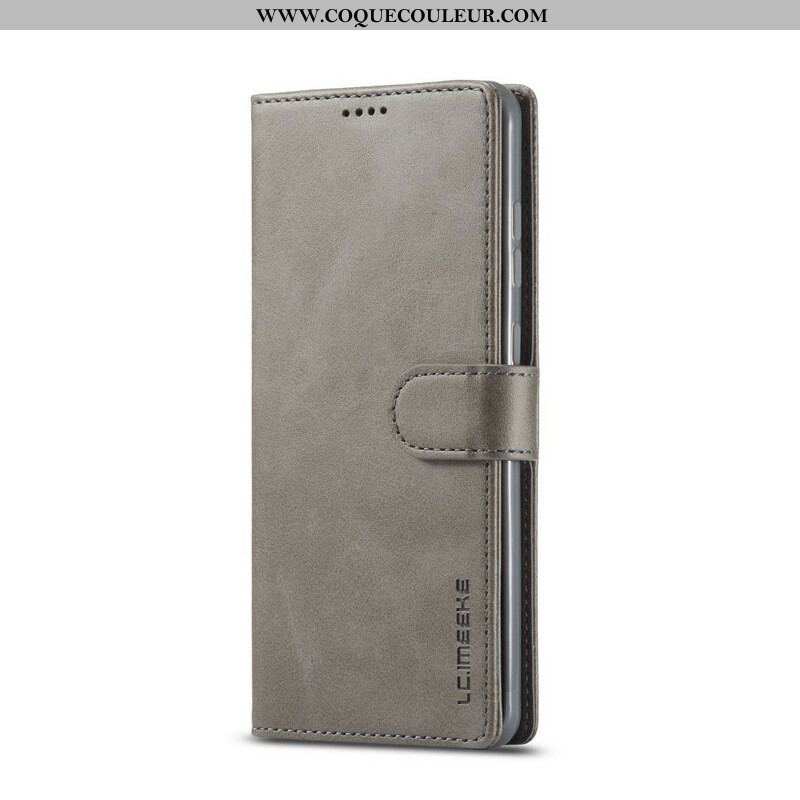Housse Samsung Galaxy S20 FE LC.IMEEKE Effet Cuir