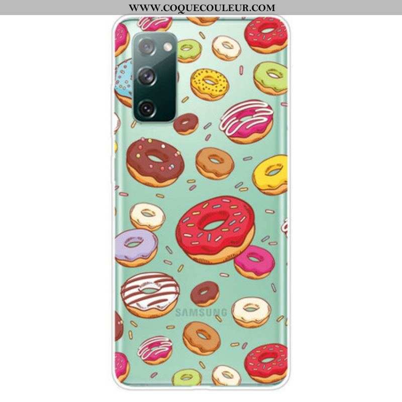 Coque Samsung Galaxy S20 FE love Donuts