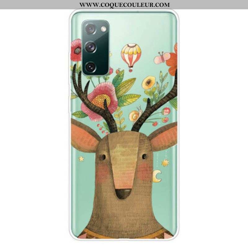 Coque Samsung Galaxy S20 FE Cerf Tribal