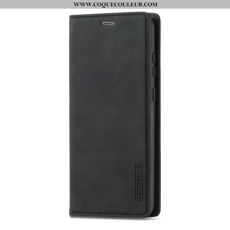 Flip Cover Samsung Galaxy S20 FE LC.IMEEKE Effet Cuir