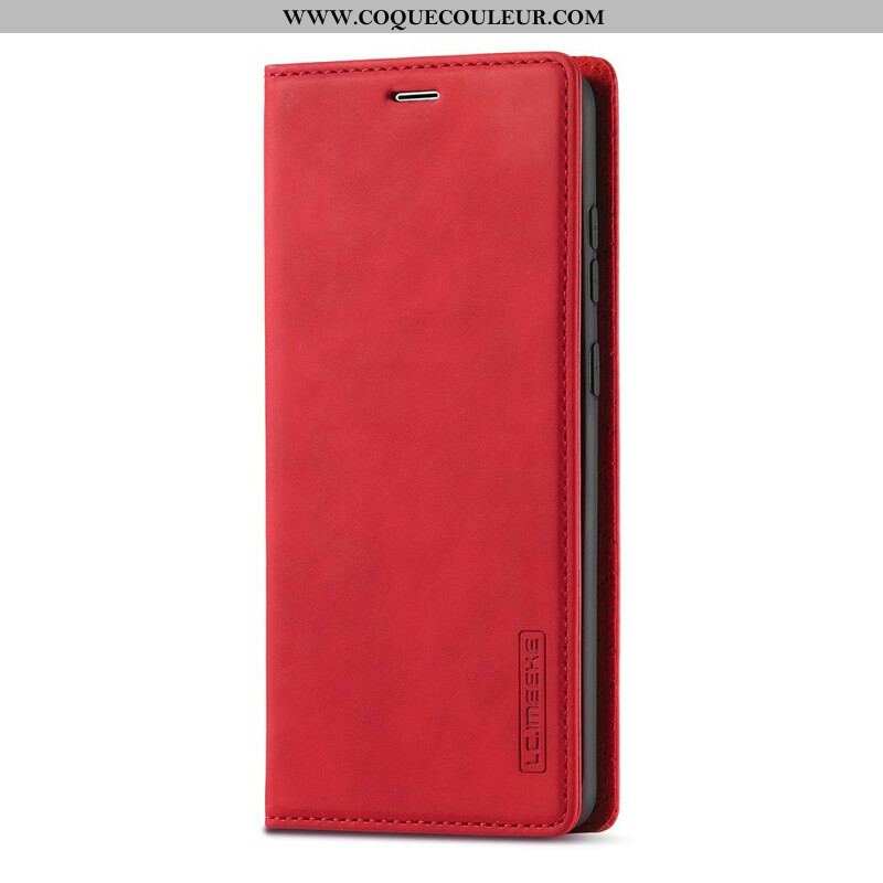 Flip Cover Samsung Galaxy S20 FE LC.IMEEKE Effet Cuir