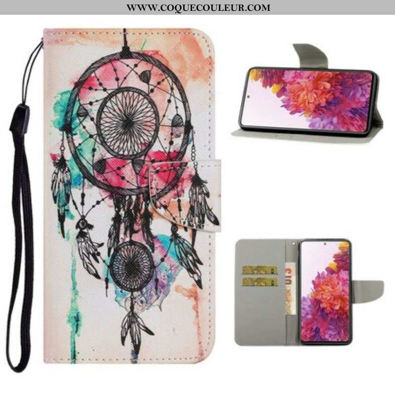 Housse Samsung Galaxy S20 FE Aquarelle Attrape Rêves