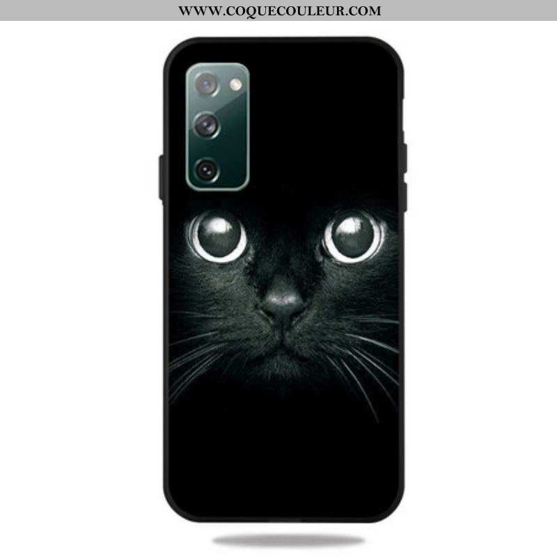 Coque Samsung Galaxy S20 FE Yeux de Chat