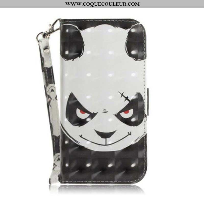 Housse Samsung Galaxy S20 FE Angry Panda à Lanière