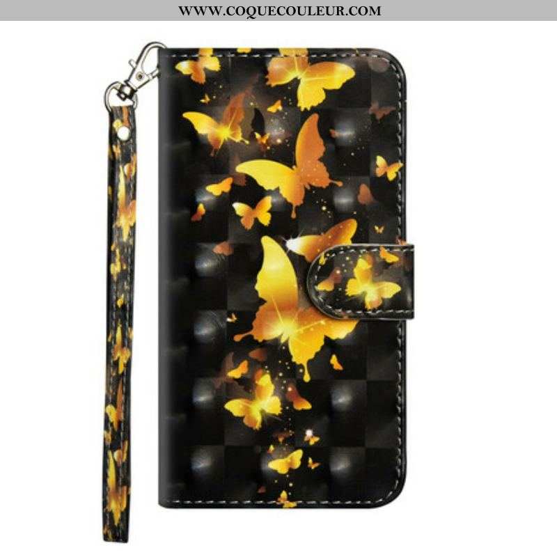 Housse Samsung Galaxy S20 FE Papillons Jaunes