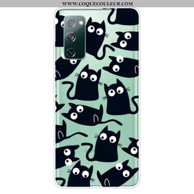 Coque Samsung Galaxy S20 FE Souris Noires