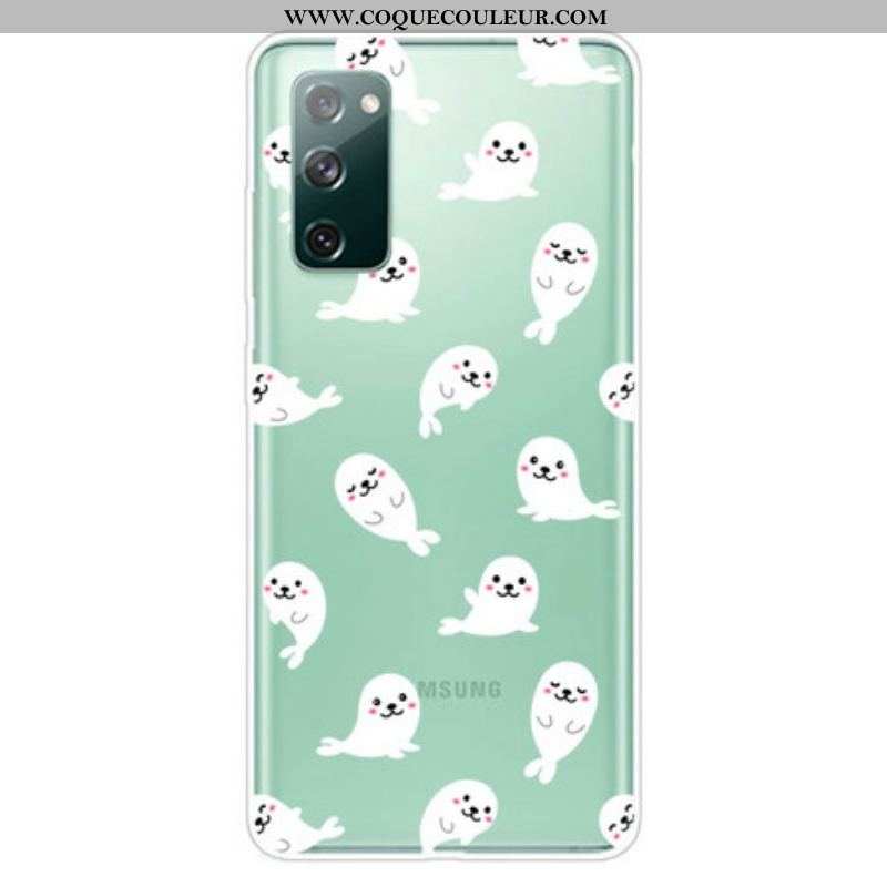 Coque Samsung Galaxy S20 FE Top Lions des Mers