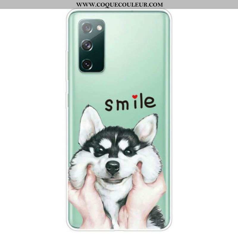 Coque Samsung Galaxy S20 FE Smile Dog