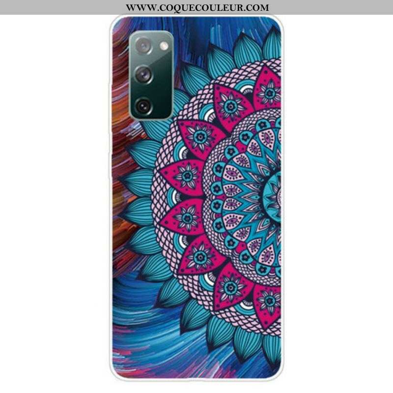 Coque Samsung Galaxy S20 FE Mandala Coloré