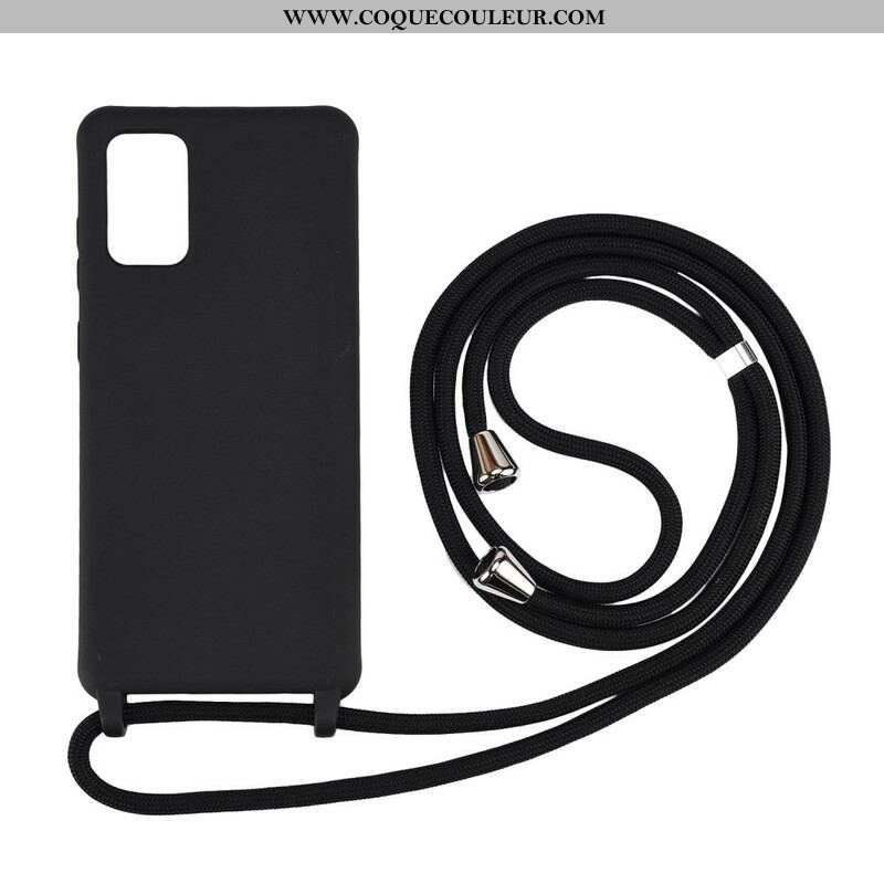 Coque Samsung Galaxy S20 Ultra Silicone et Cordon