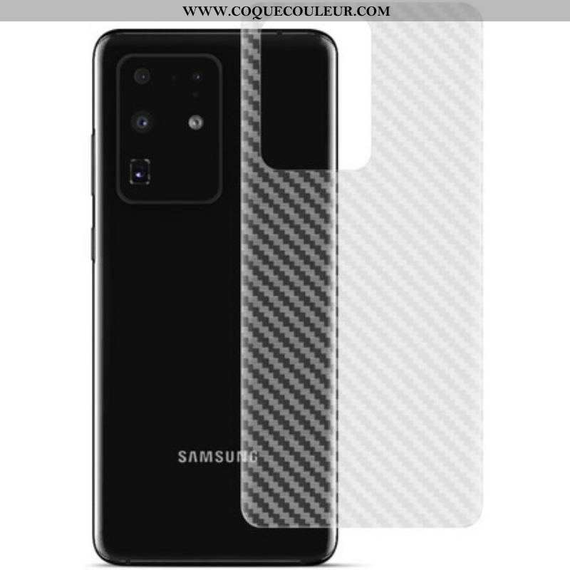 Film Arrière pour Samsung Galaxy S20 Ultra Style Carbone IMAK
