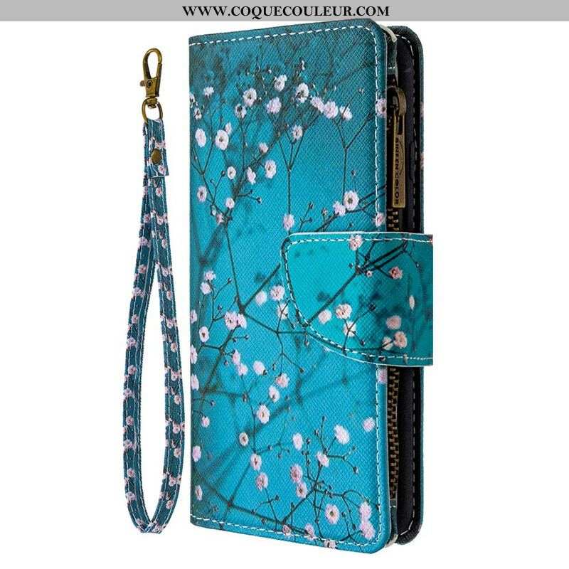 Housse Samsung Galaxy S20 Ultra Poche Zippée Arbre