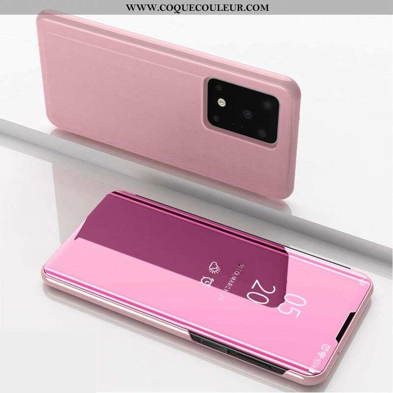 Flip Cover Samsung Galaxy S20 Ultra Miroir