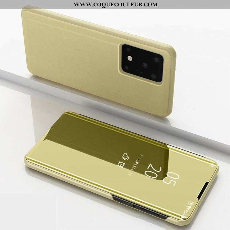 Flip Cover Samsung Galaxy S20 Ultra Miroir
