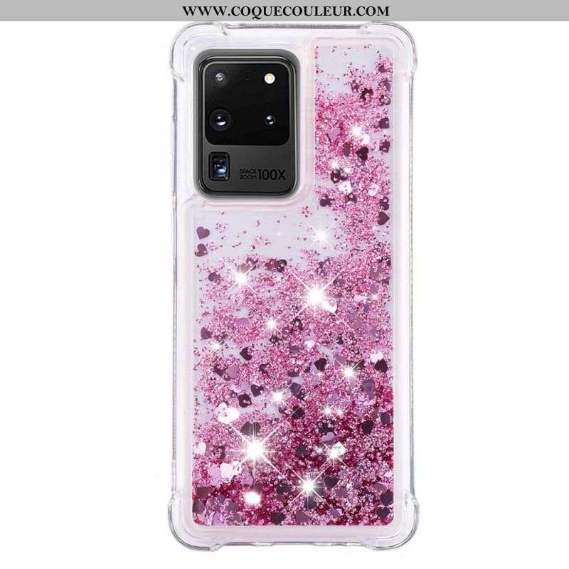 Coque Samsung Galaxy S20 Ultra Désires Paillettes