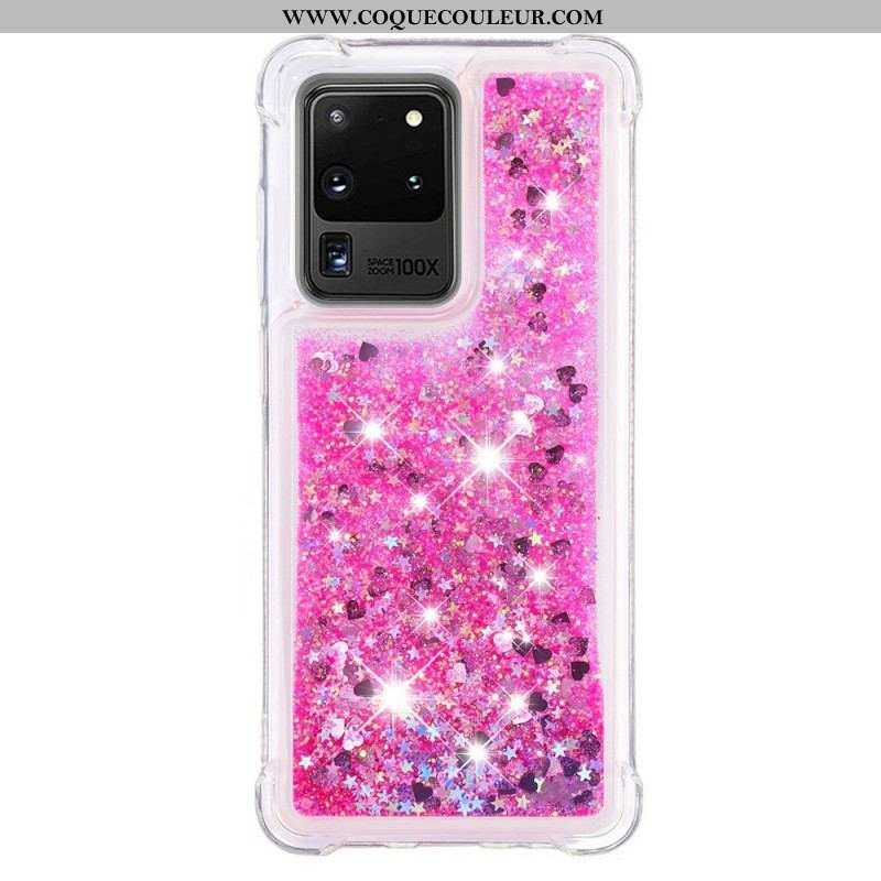 Coque Samsung Galaxy S20 Ultra Désires Paillettes