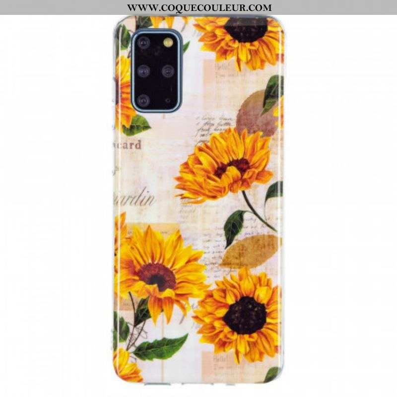 Coque Samsung Galaxy S20 Plus / S20 Plus 5G Tournesols Fluorescentes