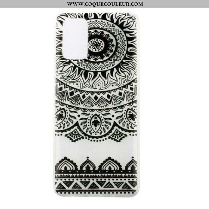 Coque Samsung Galaxy S20 Plus / S20 Plus 5G Transparente Fleur Mandala